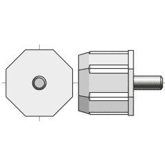 Embout tube deprat octo 40 photo du produit