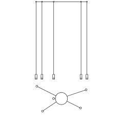 Wireflow Free-Form, Suspendue, photo du produit