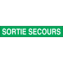 Picto "Sortie Secours" 4cm photo du produit