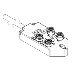 MPIS U12 PNP 4P BK 15M SINGLE photo du produit