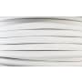 Cable textile - 4m - Blanc photo du produit