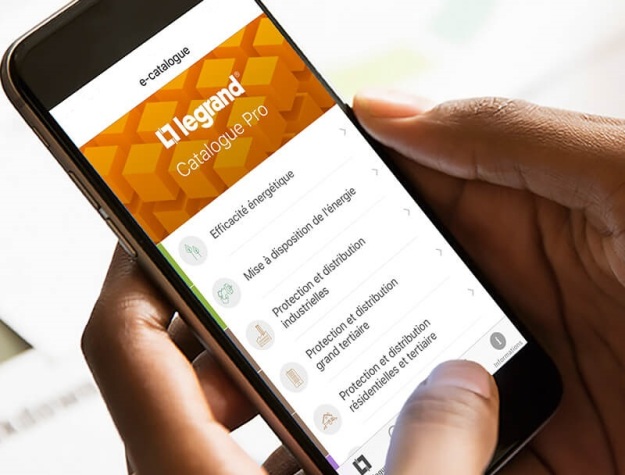 Application catalogue Legrand