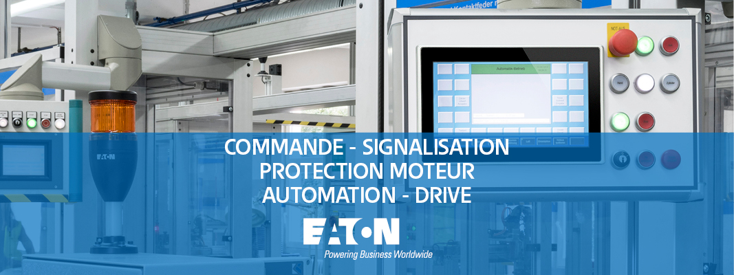 banner Eaton commande signalisation protection moteur