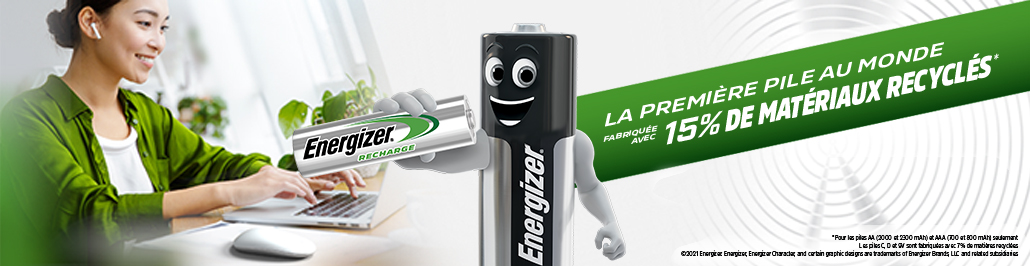 Banner Energizer Rechargeables