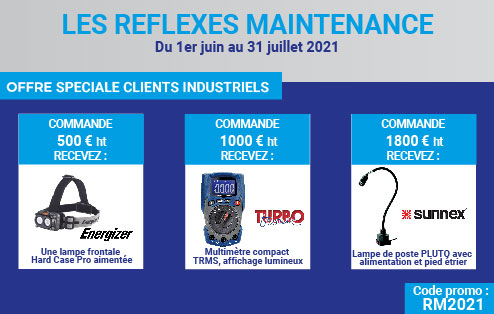 Produit de l'offre spéciales clients industriels
