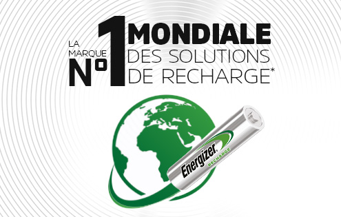 Energizer n°1 mondiale solutions de recharge