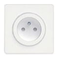 Odace appareillage blanc