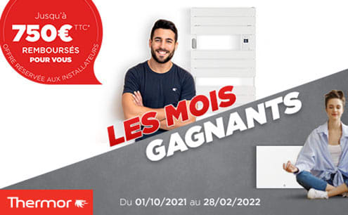 Promo Les mois gagnants Thermor Sonepar Connect