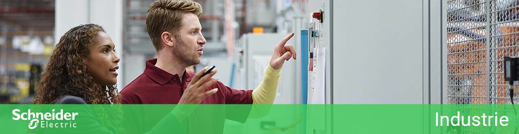 Schneider Electric page Industrie