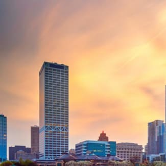 Milwaukee City Skyline