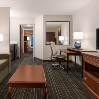 Living Room of Hotel Suite