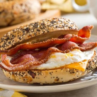 Breakfast Bagel Sandwich
