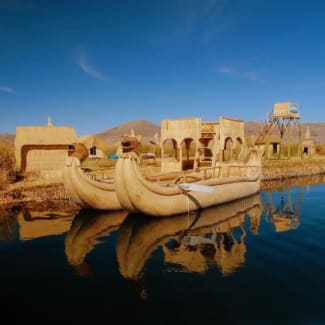 Sonesta Posadas Del Inca - Lake Titicaca - Puno - boats on water