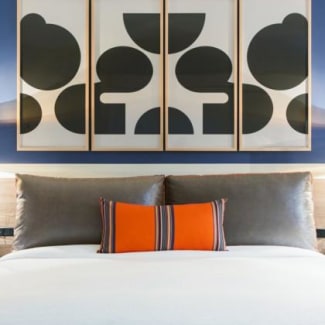 Guest Room Bed Detail