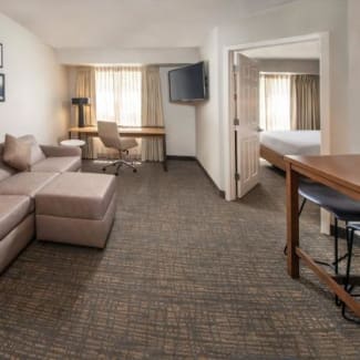 One Bedroom Suite Living Area