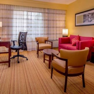King Suite living area