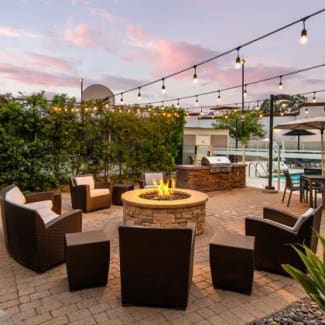 Outdoor Patio and Firepit