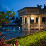 Gazebo Dining Night Gazebo Dining Night