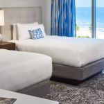 All rooms boast views of the Atlantic Ocean
