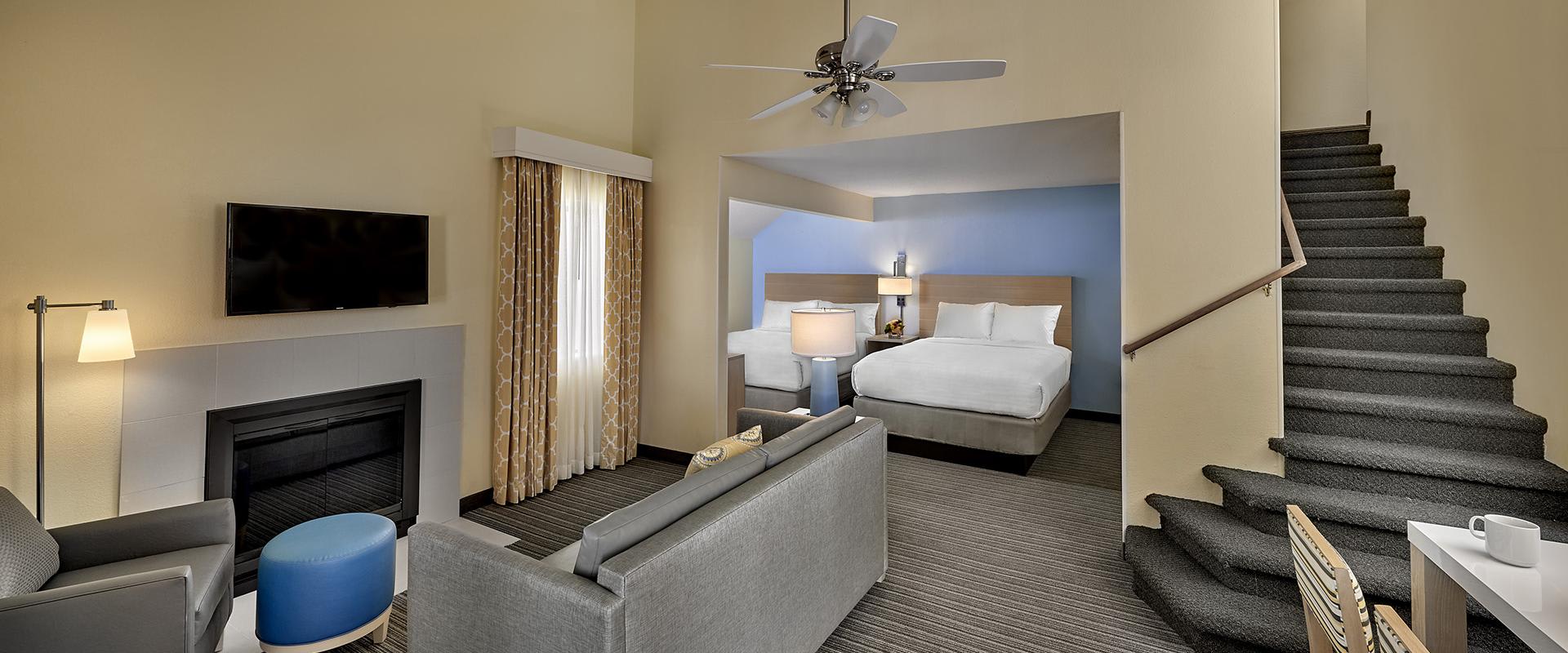 Two Bedroom Loft Suite Sonesta ES Suites Birmingham