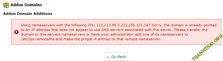 Using nameservers with the following IPs: 112.213.89.3,222.255...