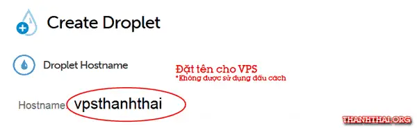 Đặt hostname cho vps của bạn