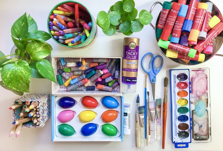 Our “Go To” Kids Art Materials…