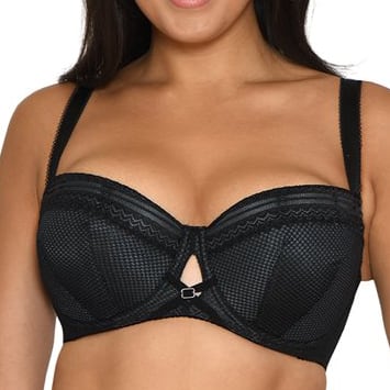 Starstruck Paddé Black/Silver CURVY KATE