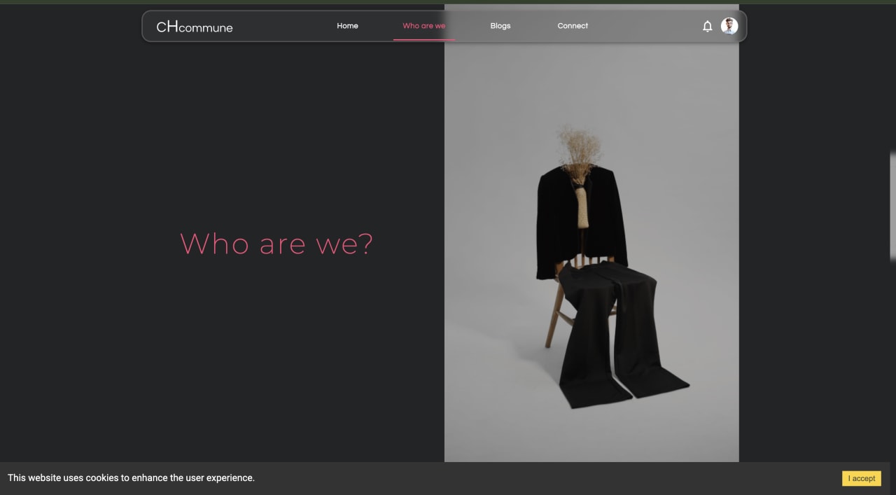 Website About Section