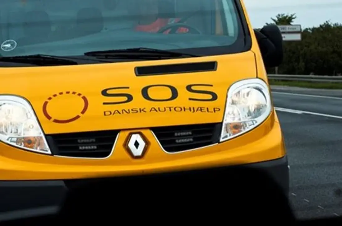 SOS Dansk Autohjælp bil.