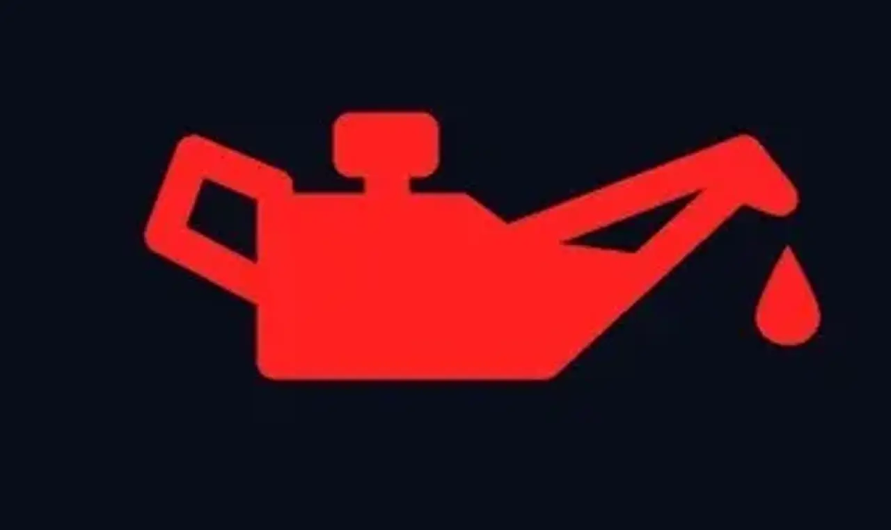 Symbol för Oljetryck