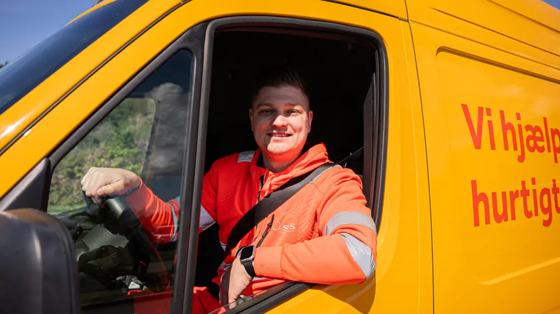 Autoredder i autoredderbil