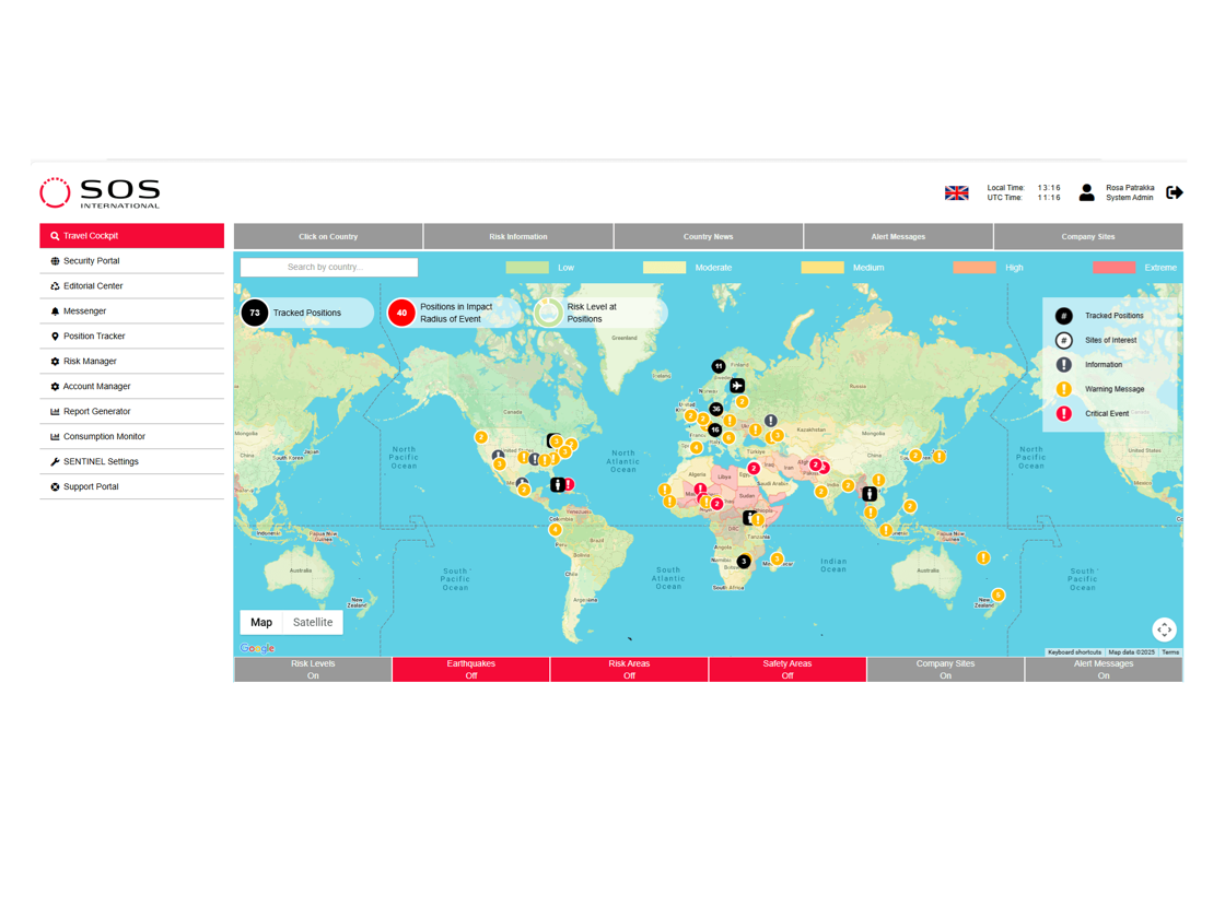Travel Security Portal