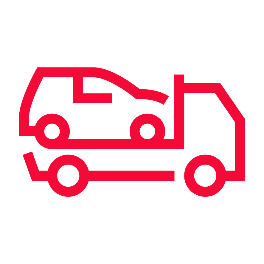 SOS Ikoner MASTER Truck With Car