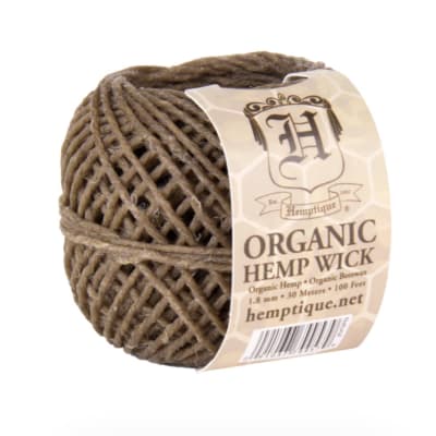 Organic Beeswax Hemp Wick
