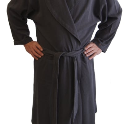 French Terry Hemp Spa Robe