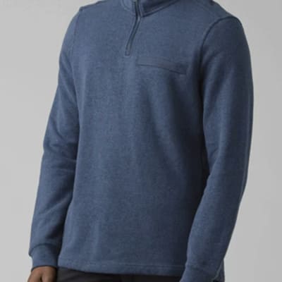 Cardiff 1/4 Zip Hemp Pullover