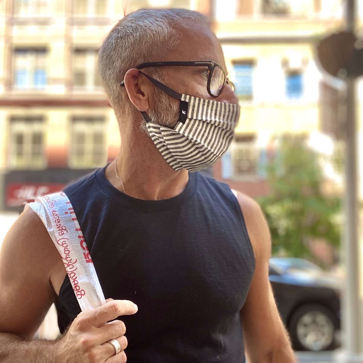 Shop this super functional and stylish mask by Kynsho