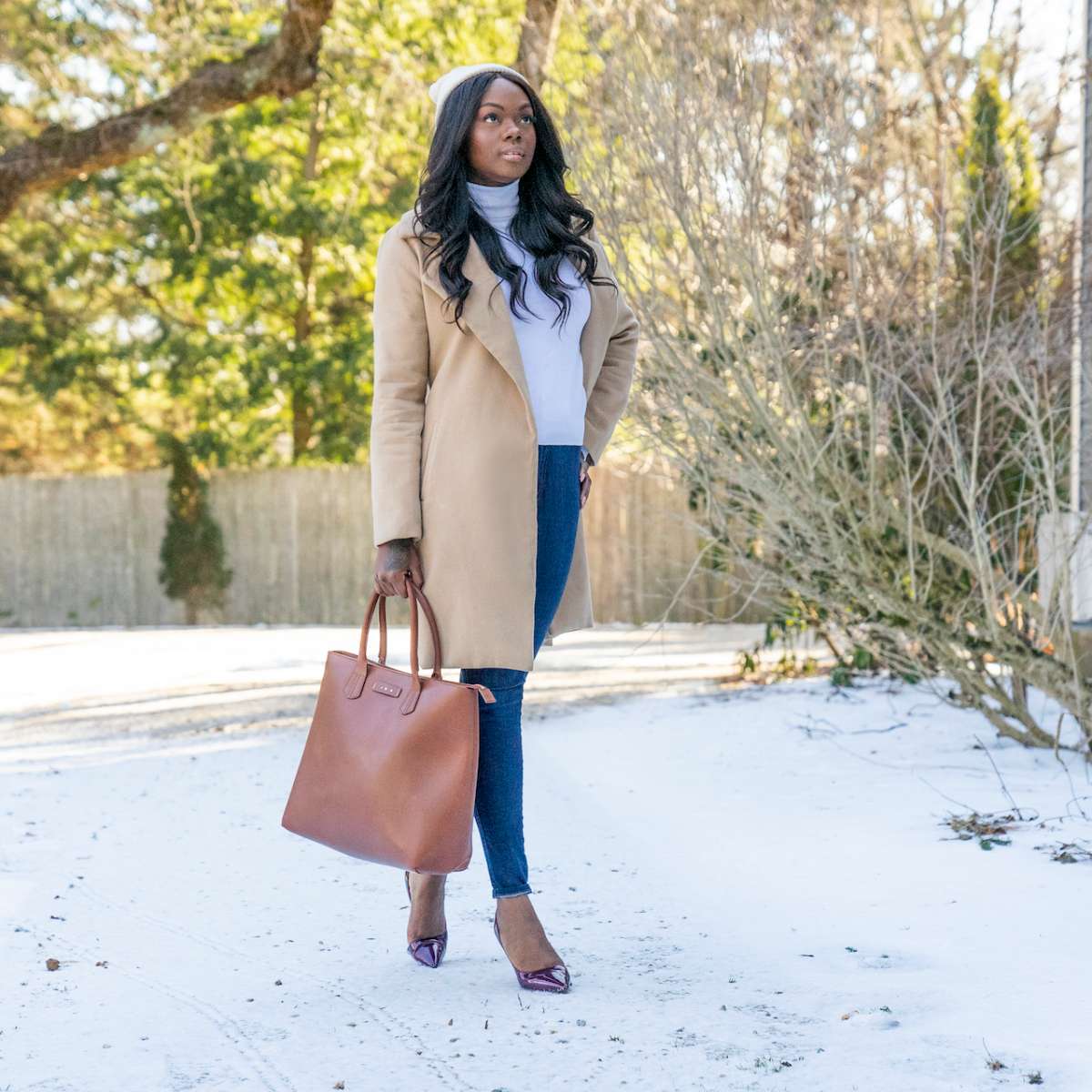 Winter chic.