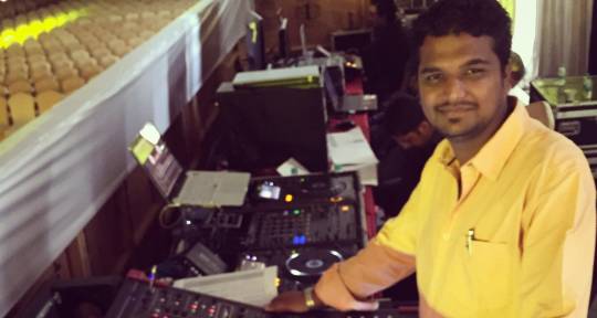 Live sound Mix engineer  - Vipul Jadhav