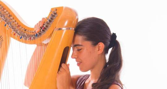 Celtic harpist - Sophie MOSSER