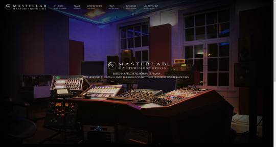 Mastering & Mixing (sometimes) - Masterlab Masteringstudios