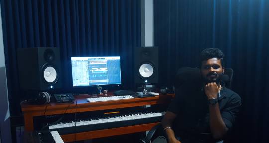 'Mix & Master', 'Producer' - Adarsh PV
