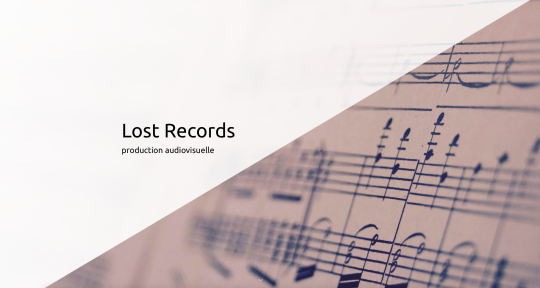 Music Producer - Live & Studio - Lost Records