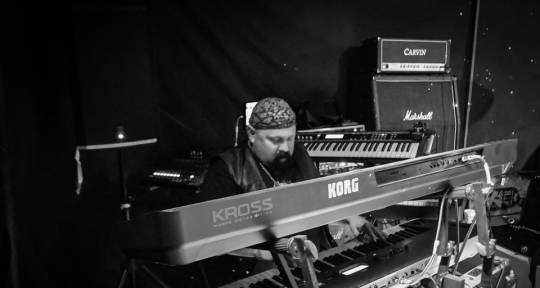 Keyboard Synths and Guitar  - John F Moon