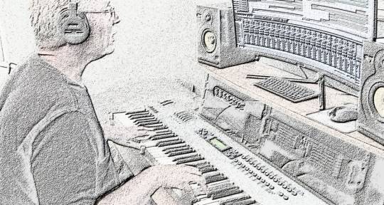 Composer, keyboardist, pianist - David Hollandsworth