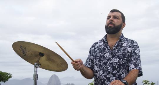 Gravação de bateria  percussão - Helbe Machado