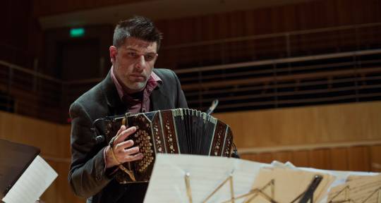 Bandoneon player, composer. - Daniel Ruggiero