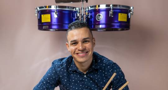 Drums and percussion recording - Camilo Barrera (Milo timbal)