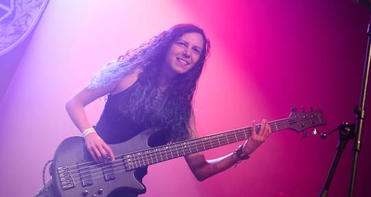 Metal Rock Pop bassist - Maria K